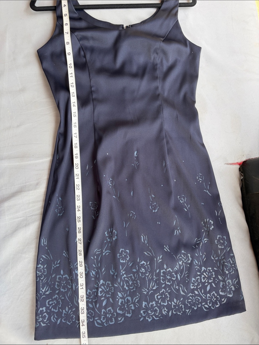 My Michelle Dark Gray Sleeveless Cocktail Dress - Picture 6 of 8